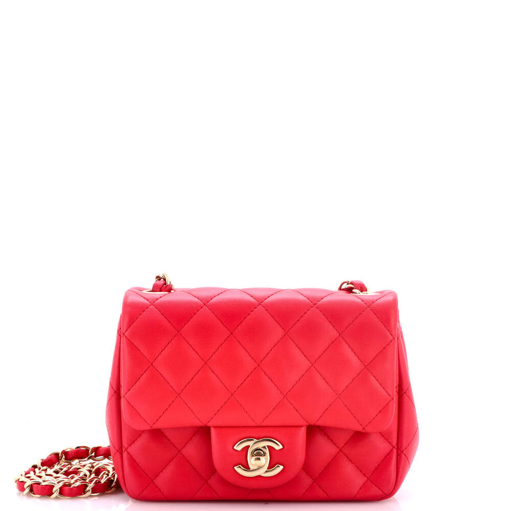 Chanel Square Classic Single Flap Bag #260949C47B